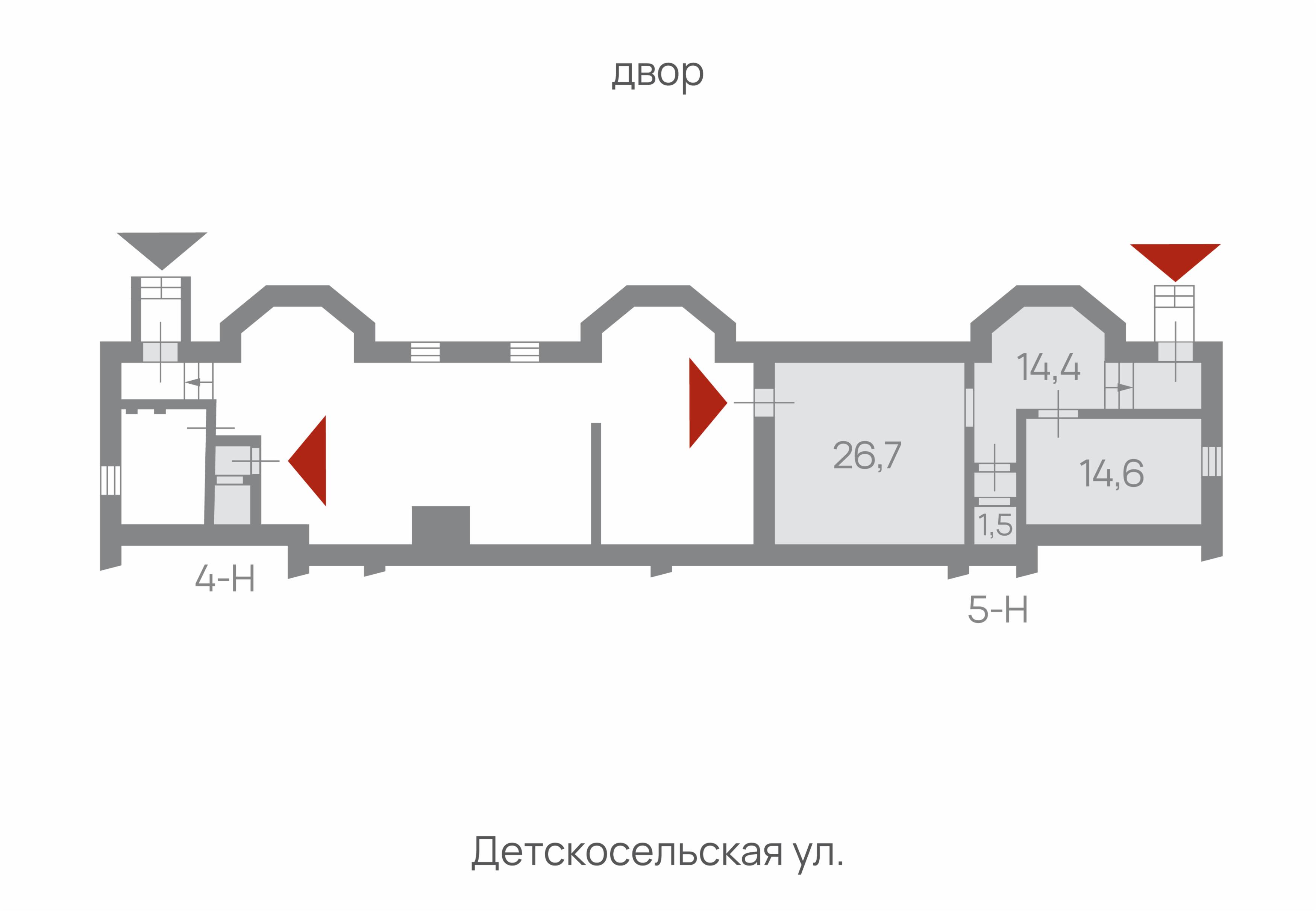 Торги №1652786 Лот №4013261 Нежилое помещение - торги по банкротству 1